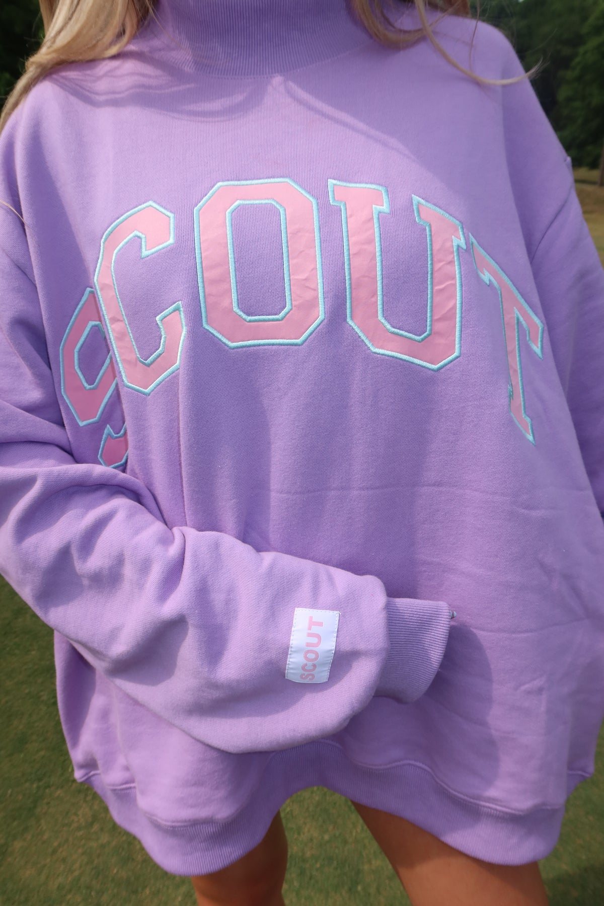 Heritage Mockneck - Lilac