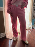 Fleece Relaxed Sweatpants - Bubblegum Pink