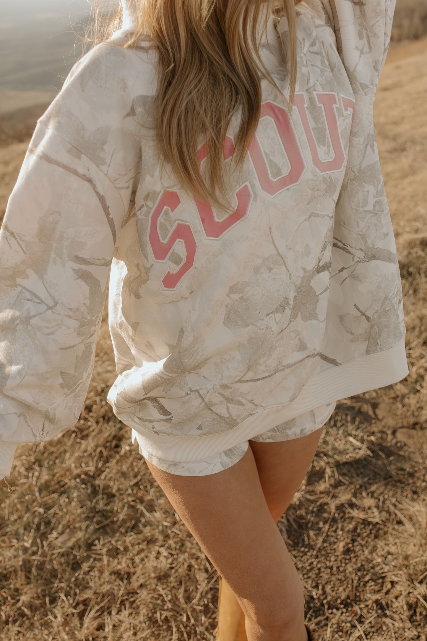 Heritage Terry Mockneck - Light Camo