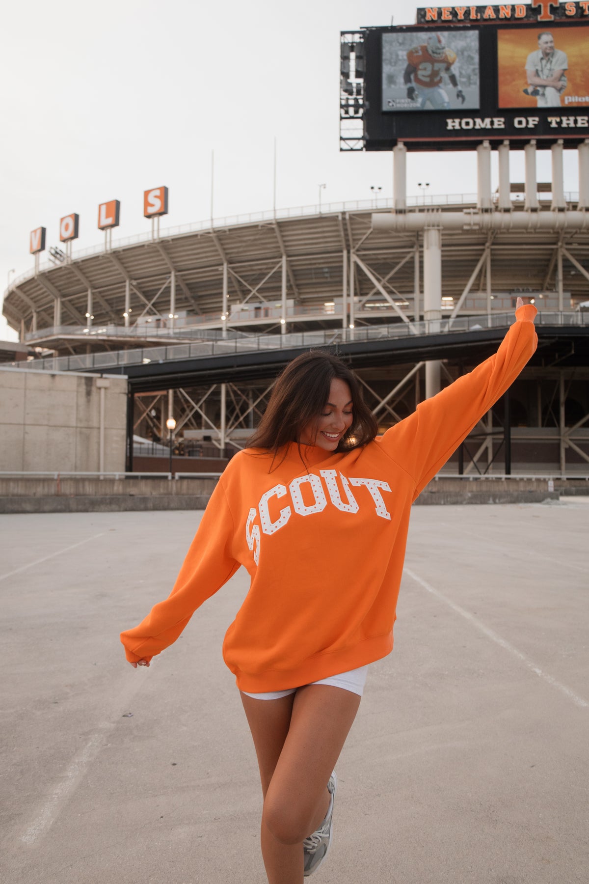 Fleece Mockneck - TN Orange