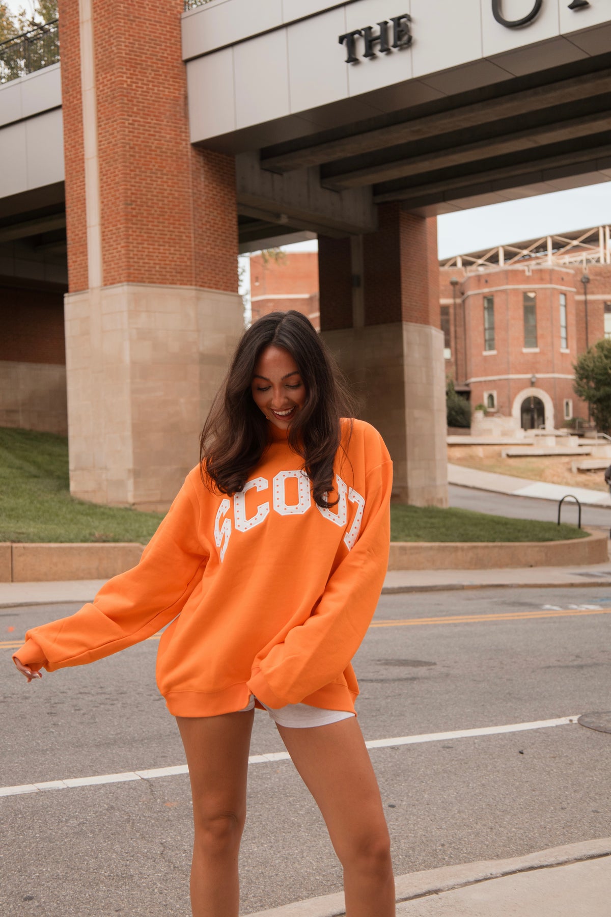 Fleece Mockneck - TN Orange