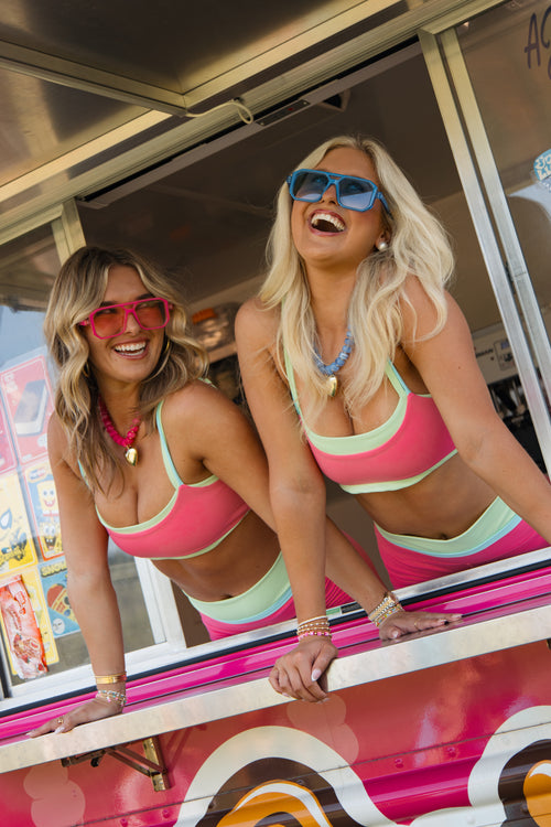 Classic Layered Bra - Sherbet Swirl